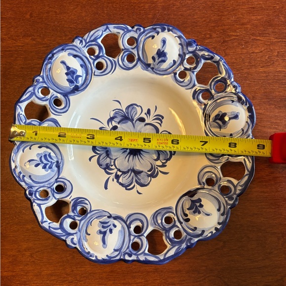 VESTAL Vintage Hand Painted Decorative Plates from Portugal set of 6 numbered - Picture 8 of 9